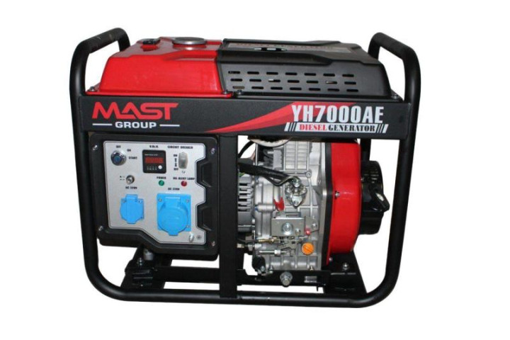 Купити Дизельный генератор MAST GROUP YH7000AE