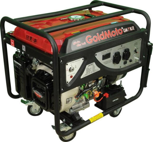 Купити Бензиновый генератор GoldMoto GM7BJE