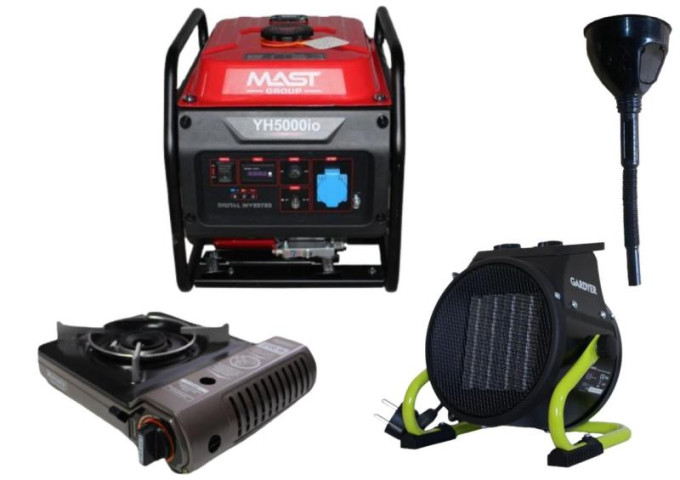 Купити Инверторный генератор MAST GROUP YH5000io + газовая плитка Orcamp CK-505 и лейка в подарок