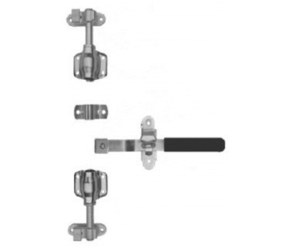 Купить Замок зовнішній для воріт фургону, Комтранс Ø27мм (цинк) Комтранс Цинк Україна (ВЛ-156307002)