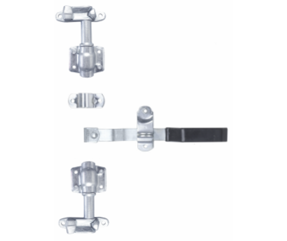 Купить Замок зовнішній для воріт фургону, Комтранс Ø27мм (цинк) Комтранс Цинк Україна (ВЛ-156307002)