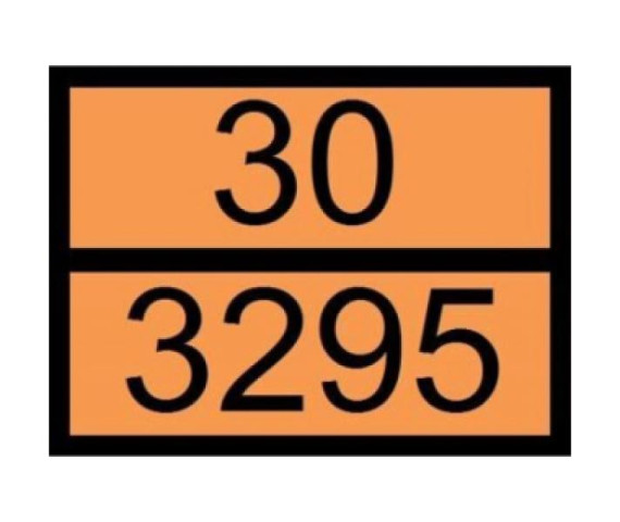 Купить Інформаційна табличка ADR "Дистилят газового конденсату 30-3295" Bicma Bicma Цинк Італія (