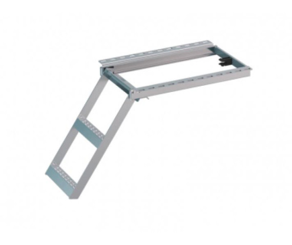 Купити Драбина для фургона 2 сходинки Takler ТК8655, 572,5х400 мм Італія Takler Гар. Цинк Італія (200130203