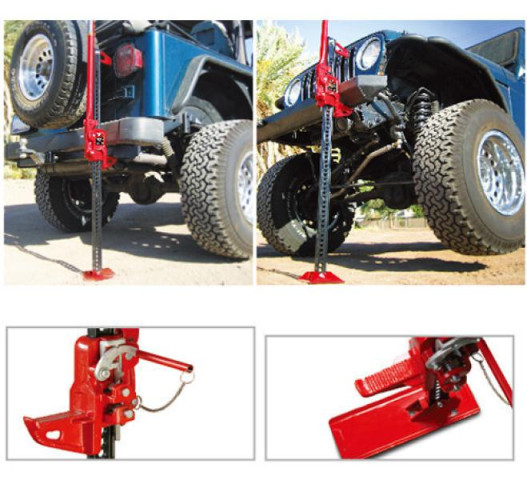 Купить Домкрат реечный механический 3т 125-660мм TORIN TRA8335