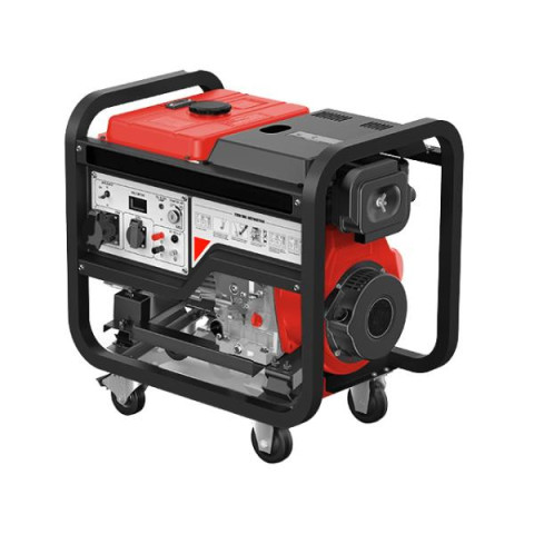 Купити Генератор дизельний 5,0/5,5 кВт, 220 В, 12,5 л, електро/ручний старт, мідна обмотка, STORM