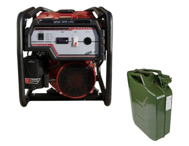 Купить Бензиновый генератор EF Power YH3600-IV + газовая плитка Orcamp CK-505 + 4 газовых картриджа 400 мл