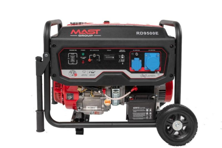 Купить Бензиновый генератор MAST GROUP RD9500E + газовая плитка Orcamp CK-505 + 4 газовых картриджа 400 мл