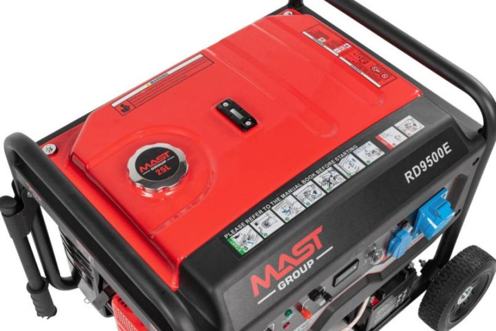 Купить Бензиновый генератор MAST GROUP RD9500E + газовая плитка Orcamp CK-505 + 4 газовых картриджа 400 мл