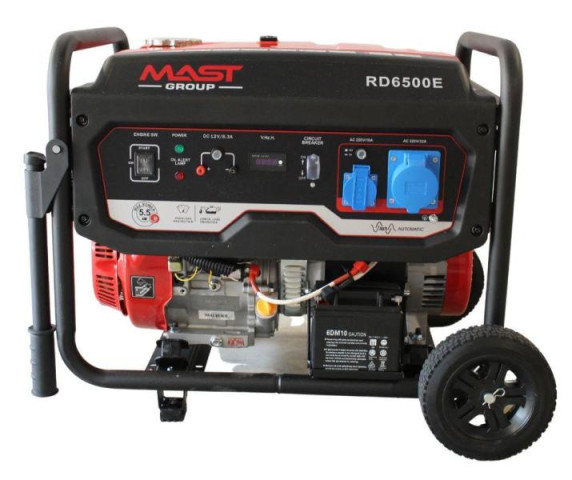 Купити Бензиновый генератор MAST GROUP RD6500E + газовая плитка Orcamp CK-505 + 4 газовых картриджа 400 мл