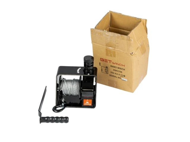 Купить Лебёдка ручная червячная GET Winch 250 кг