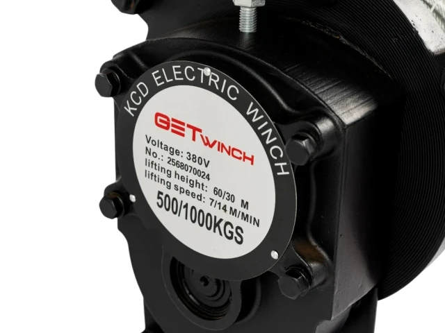 Купить Лебёдка электрическая GET Winch KCD500 380 В 500 кг / 60 м