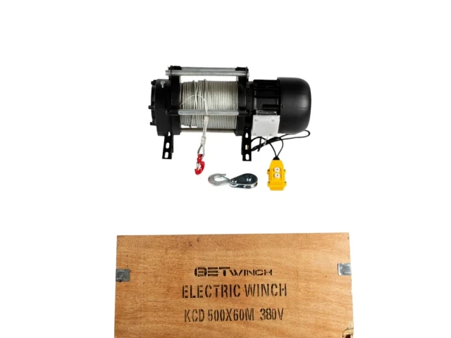 Купить Лебёдка электрическая GET Winch KCD500 380 В 500 кг / 60 м