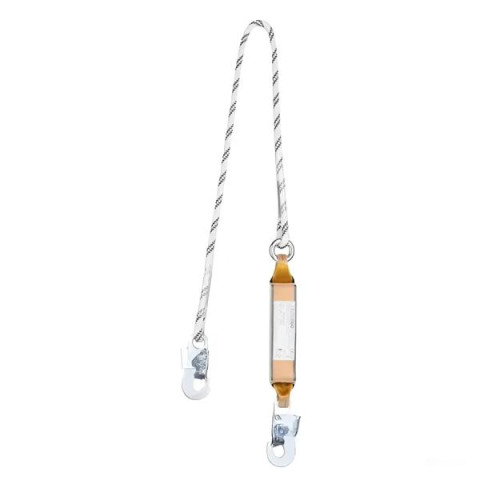 Купити Строп шнур ASSECURO з амортизатором та карабінами 2xAJ501T / 1,7 м / Ø12мм / CE202L-TT