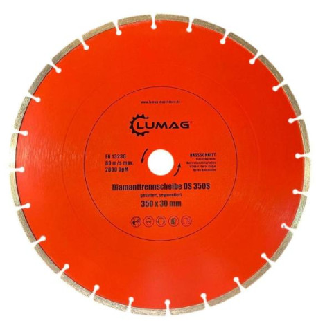Купити Алмазный диск Lumag сегментный DS350S