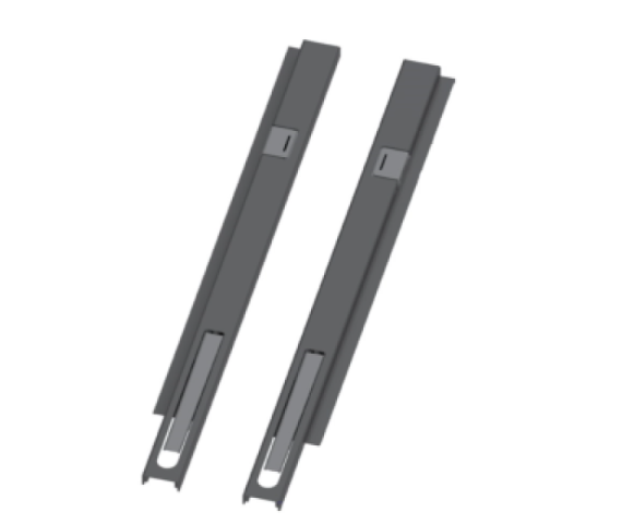 Купить Стійка борту причепа передня 400 мм Порошкова фарба H=400 Італія (1703350001)