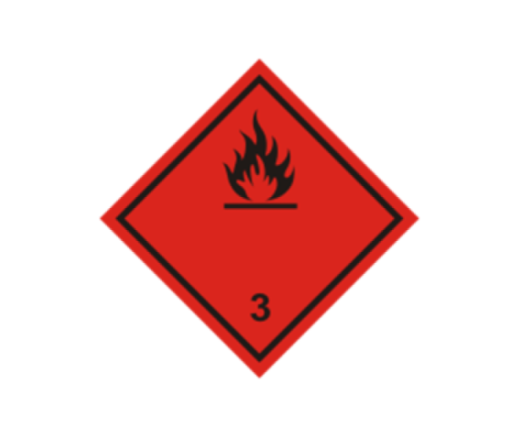 Купити Наліпка "Знак небезпеки" (легкозаймисті суміші) 30х30 Вініл (2601721035)