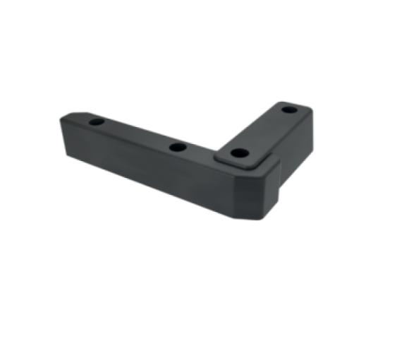 Купити Відбійник гумовий 290х190х60, KRONE (лівий) Гума Туреччина (2201800219)