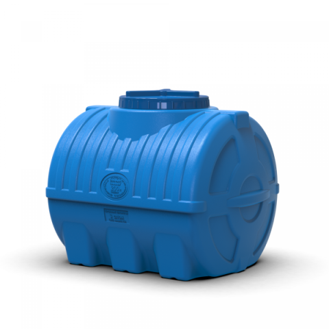 Купить Емкость Litolan трехслойная горизонтальная 200 л