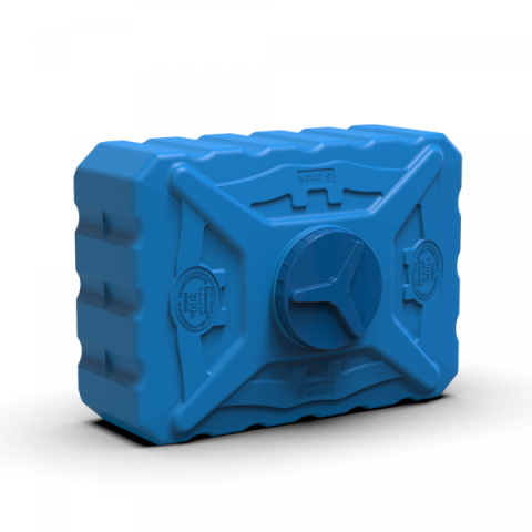 Купить Емкость Litolan трехслойная прямоугольная 300 л