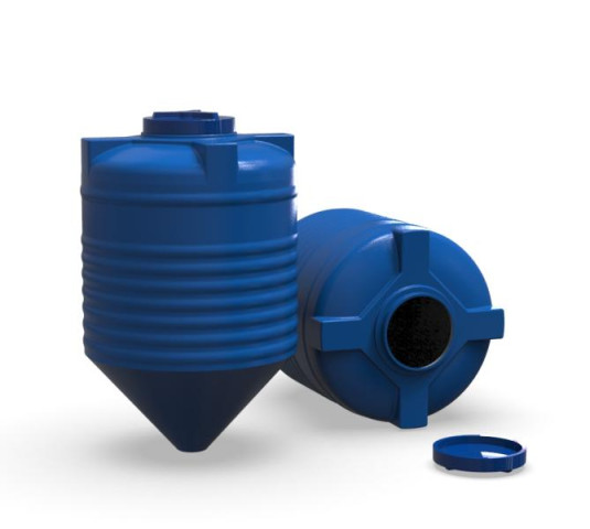 Купить Емкость Litolan с конусным дном 1000 л