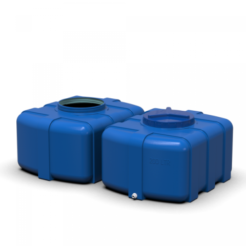 Купити Ємність Litolan двошарова квадратна 200 л (ЕК200О)