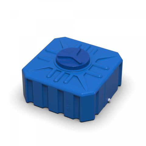 Купити Ємність Litolan двошарова квадратна 300 л (ЕК300К)