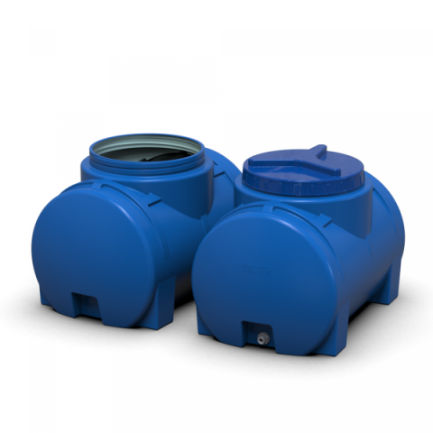 Купити Ємність Litolan двошарова горизонтальна 100 л (EG100)