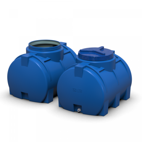 Купить Емкость Litolan двухслойная горизонтальная 150 л (EG150)