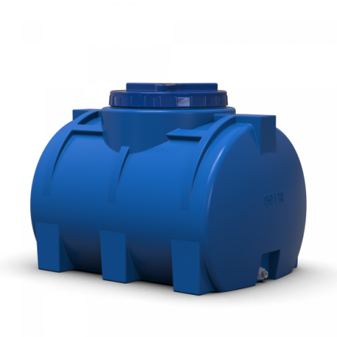 Купить Емкость Litolan двухслойная горизонтальная 150 л (EG150)