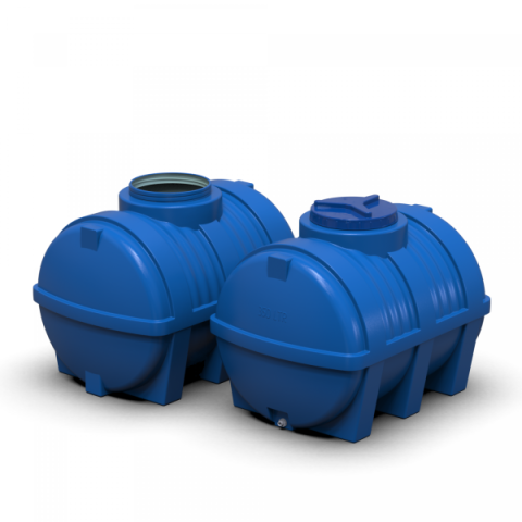 Купить Емкость Litolan двухслойная горизонтальная 350 л (EG350)