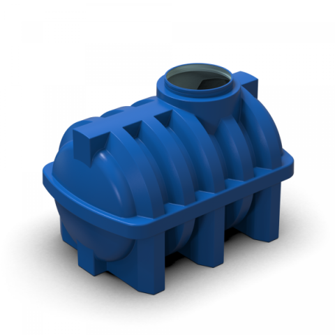 Купить Емкость Litolan двухслойная горизонтальная 500 л (EG500Р)