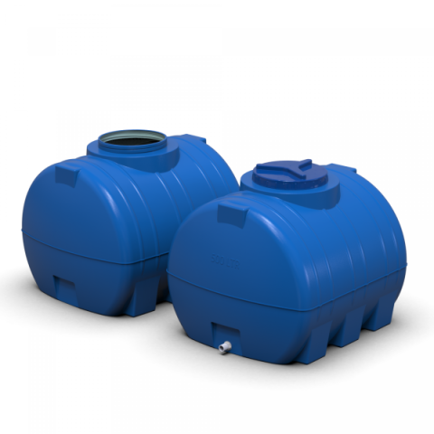 Купить Емкость Litolan двухслойная горизонтальная 500 л (EG500І)