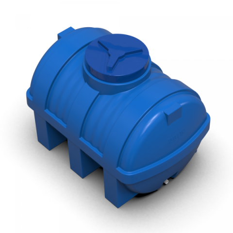 Купить Емкость Litolan двухслойная горизонтальная 750 л (EG750)