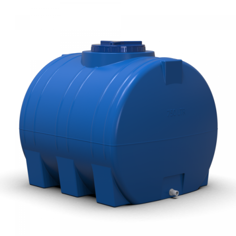 Купить Емкость Litolan двухслойная горизонтальная 750 л (EG750І)