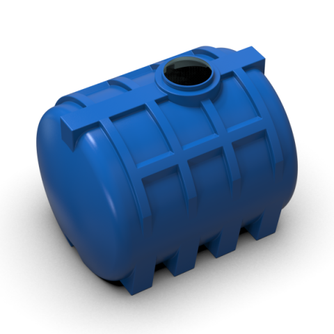 Купити Ємність Litolan двошарова горизонтальна 3000 л