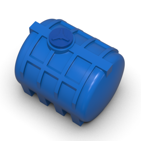 Купити Ємність Litolan двошарова горизонтальна 3000 л