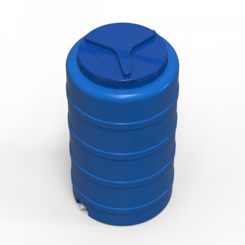 Купить Емкость Litolan двухслойная вертикальная 100 л (EV100)