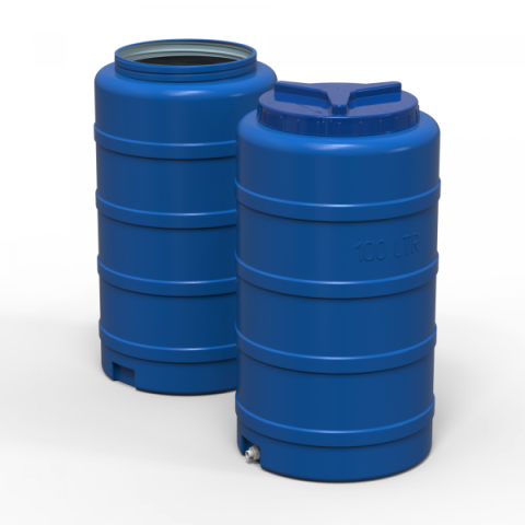 Купить Емкость Litolan двухслойная вертикальная 100 л (EV100)