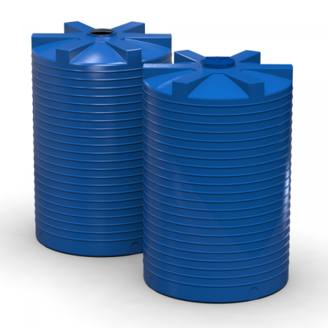 Купить Емкость Litolan двухслойная вертикальная 15000 л (EV15000)