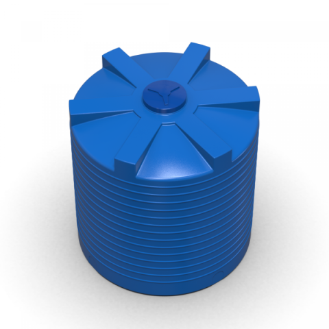 Купить Емкость Litolan двухслойная вертикальная 10000 л (EV10000)