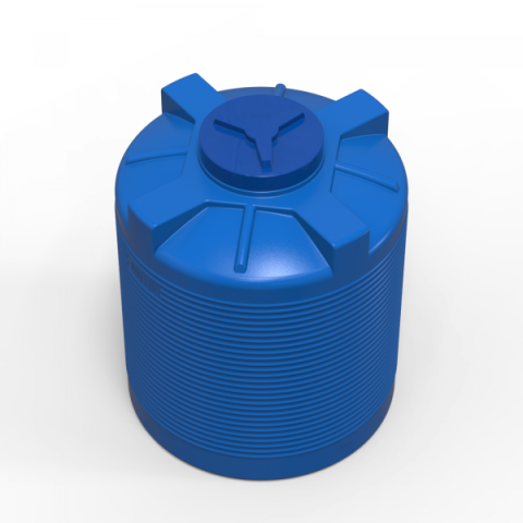 Купить Емкость Litolan двухслойная вертикальная 1000 л (EV1000З)