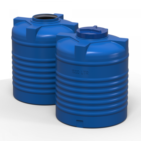 Купить Емкость Litolan двухслойная вертикальная 1000 л (EV1000)