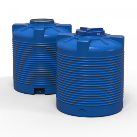 Купить Емкость Litolan двухслойная вертикальная 500 л (EV500З)