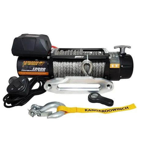 Купити Лебідка електрична Kangaroowinch K12000 Performance Series 12 В 5443 кг синтетичний трос