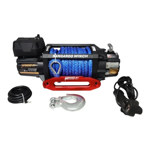 Купити Лебідка електрична Kangaroowinch K15000 Extreme HD 12 В 6818 кг синтетичний трос