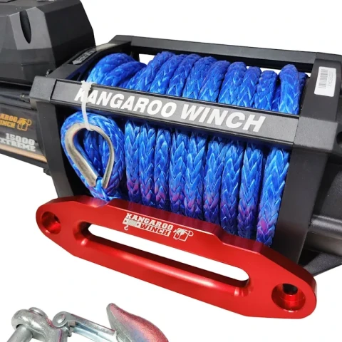 Купити Лебідка електрична Kangaroowinch K15000 Extreme HD 12 В 6818 кг синтетичний трос