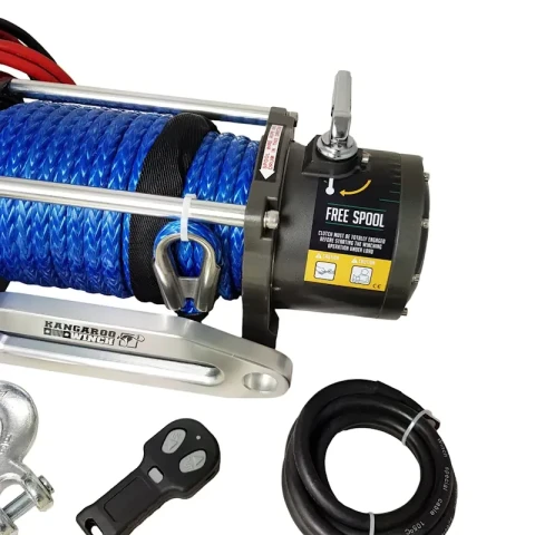 Купити Лебідка електрична Kangaroowinch K13000 12 В 5907 кг синтетичний трос