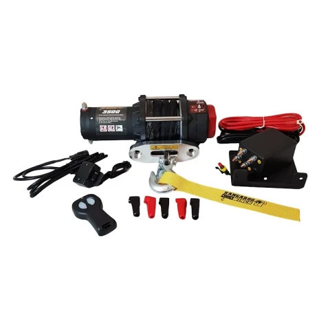 Купити Лебідка для квадроцикла Kangaroowinch K3500SR 12 В 1588 кг синтетичний трос