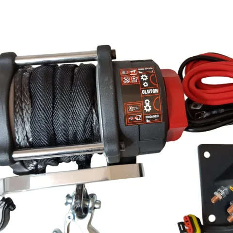 Купити Лебідка для квадроцикла Kangaroowinch K3500SR 12 В 1588 кг синтетичний трос