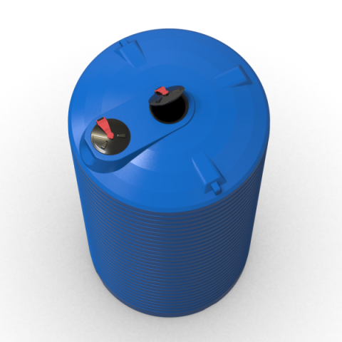 Купить Емкость Litolan двухслойная вертикальная 10000 л (EV10000У)